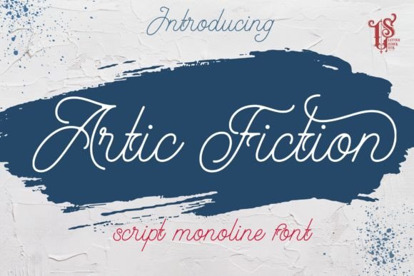 Artic Fiction Font for Editorial Design