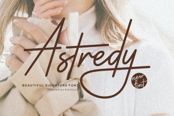 Astredy: Elegant Script Font for Digital Marketing