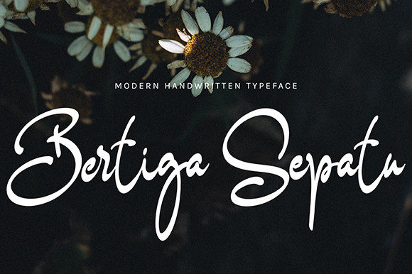 Bertiga Sepatu Font for Creative Projects