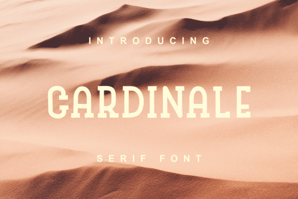 Cardinale: A Classic Serif Font
