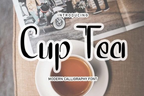 Cup Tea Font: Playful & Professional