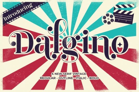 Dalgino: A Serif Font for Marketing Magic