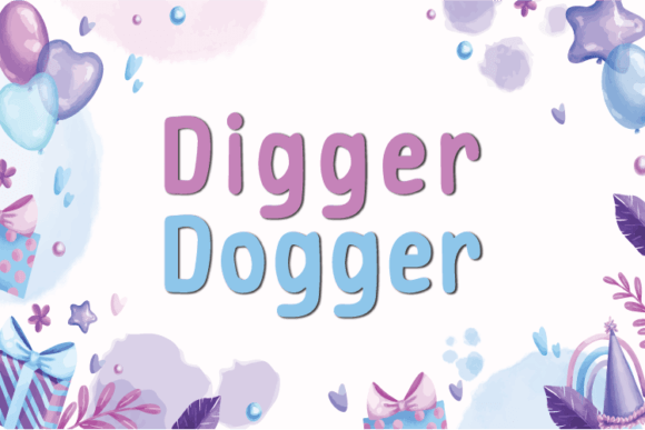 Digger Dogger Font for Business