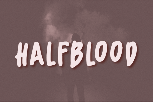 Halfblood: A Handwritten Font for Elegant Design