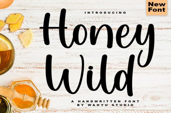 Honey Wild Font for Web Design