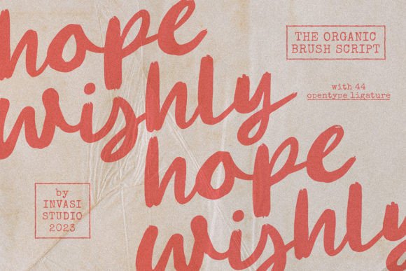 Hopewishly: A Font That Speaks Volumes