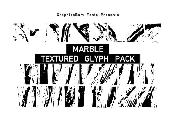 Marble Glyph: A Bold Font for Natural Design