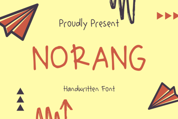 Norang: A Handwritten Font for Creative Campaigns