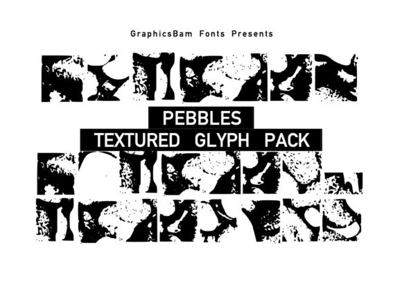 Pebble Stone Glyphs: A Natural Font for Business Branding