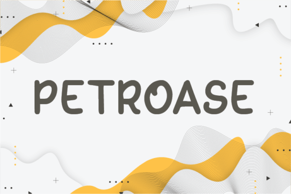 Petroase: A Unique Handwritten Font