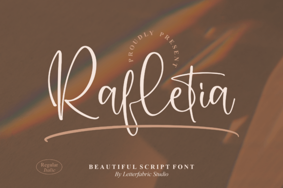 Rafletia: Elegant Script Font