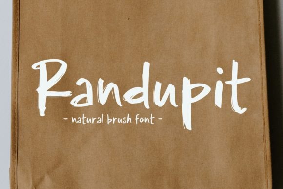 Randupit: A Handwritten Font for Business