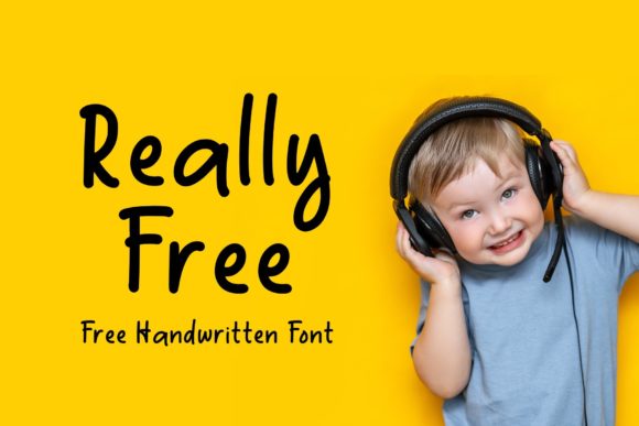 Really Free Font for Marketing