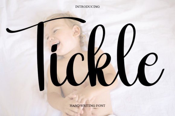 Tickle: A Handwritten Font for Elegant Design