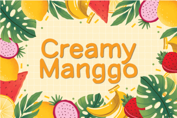 Use Creamy Manggo for Professional Branding