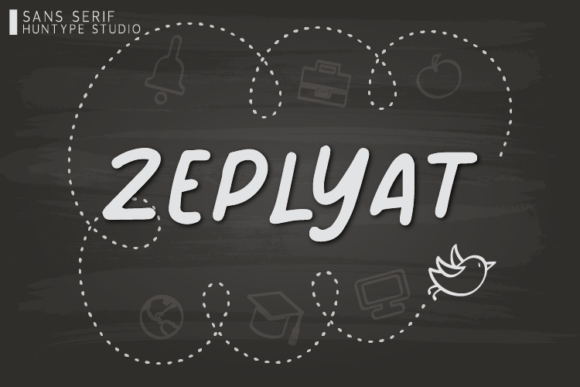 Zeplyat: A Handwritten Font for Editorial Grace